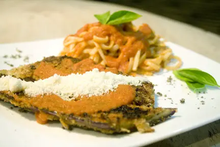 Cheap Dinner – Eggplant Parmesan