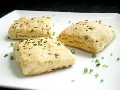 Square Buttermilk Chive & Cheddar Biscuits