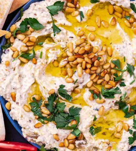 Tasty Lebanese Baba Ganoush with a Unique Sweet Touch