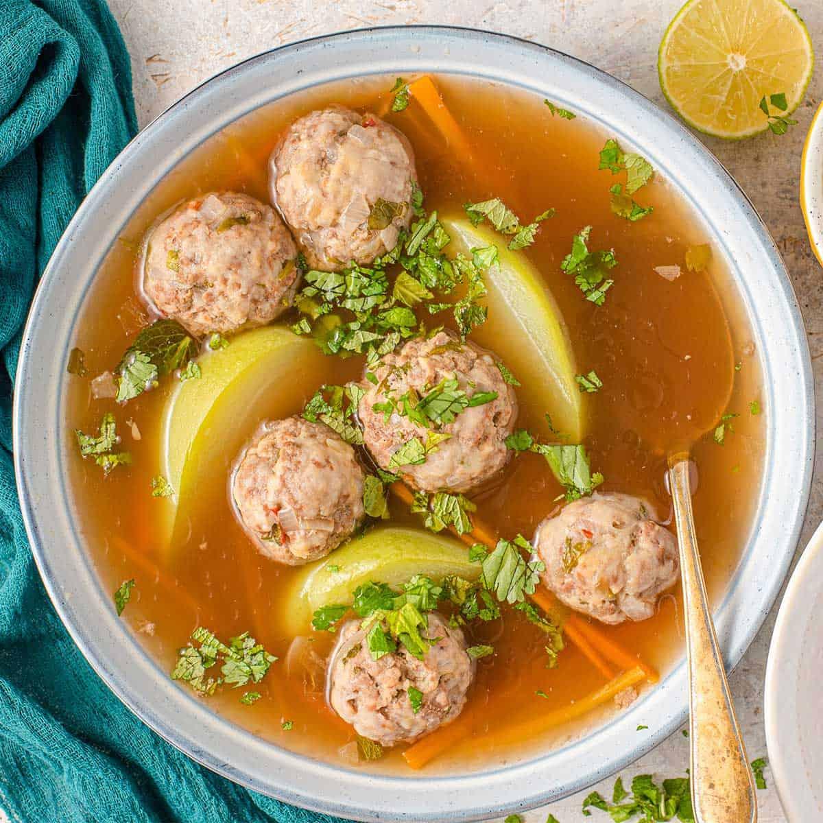 Costa Rican Comfort: Mastering Sopa de Albóndigas