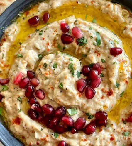 Elevate Your Baba Ganoush with Pomegranate Seeds