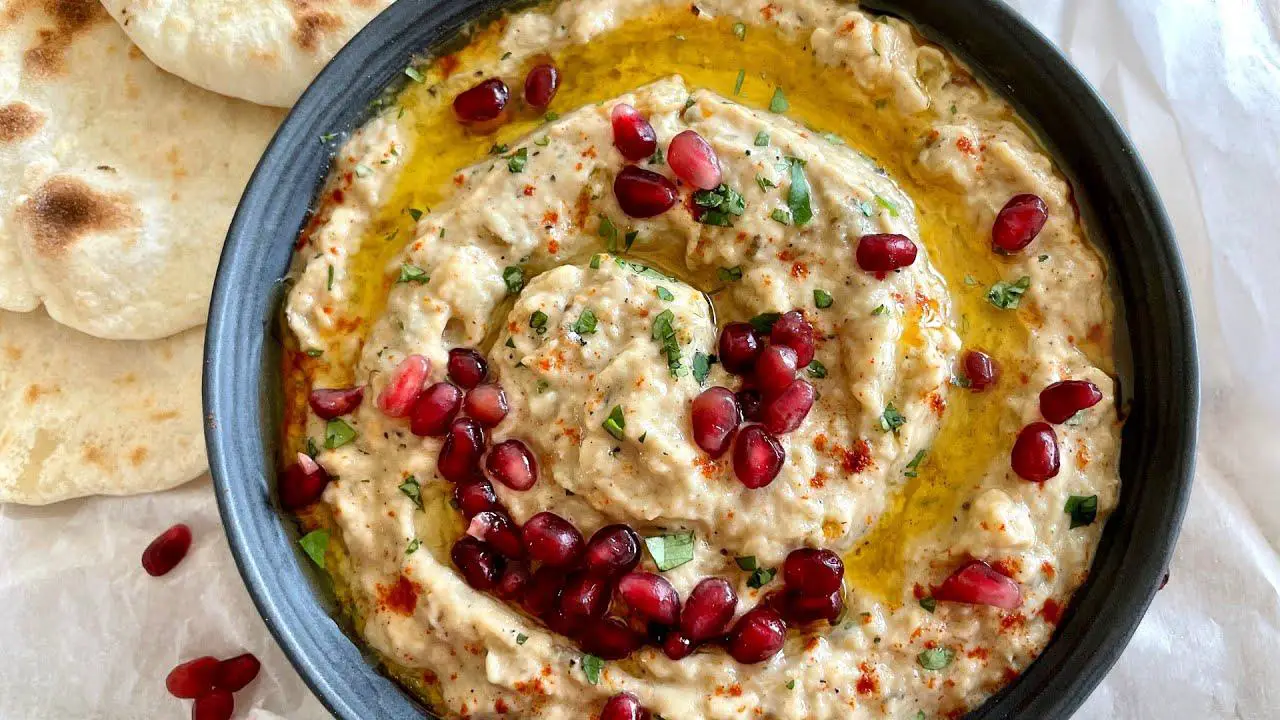 Elevate Your Baba Ganoush with Pomegranate Seeds