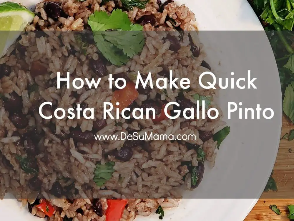 Refreshing Green Gallo Pinto: A Nicaraguan Staple with a Veggie Twist