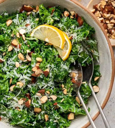 Deliciously Nutritious: Creamy Kale Apple Salad