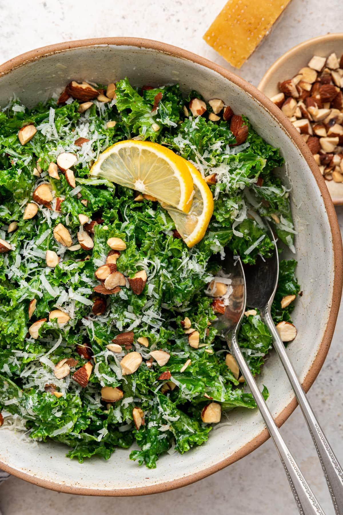 Deliciously Nutritious: Creamy Kale Apple Salad