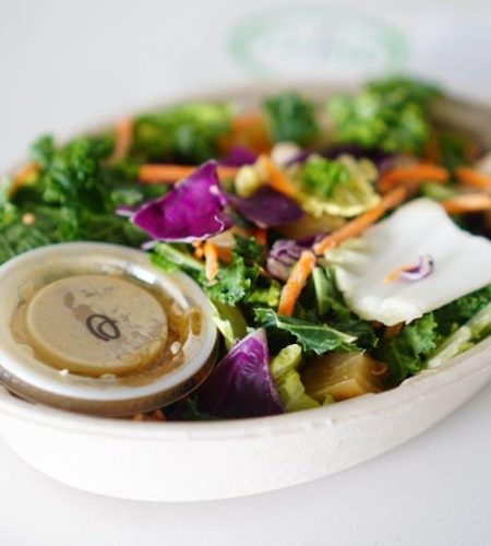 Creamy Poppy Seed Dressing Completes Kale & Apple Salad